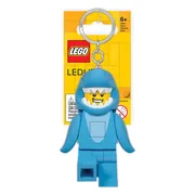 LEGO Man in haaienpak sleutellampje