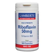 Lamberts Riboflavine 50mg Capsules 100VCP