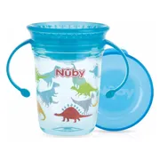 Nuby Wonderbeker Blauw 6m+ 240ML