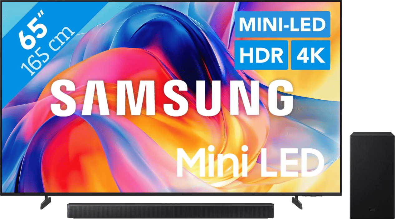 Samsung Mini-led 65" M73H (2026) + Samsung HW-B66CF (2025)
