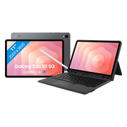 Samsung Galaxy Tab S11 11 inch 256GB Wifi Grijs + BlueBuilt Toetsenbord Hoes QWERTY