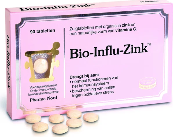 2x Pharma Nord Bio-Influ-Zink 90 tabletten