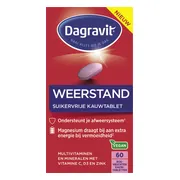2x Dagravit Multivitaminen Weerstand 60 kauwtabletten