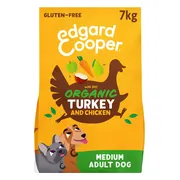 Edgard & Cooper Hondenvoer Bio Kalkoen - Bio Kip 7 kg