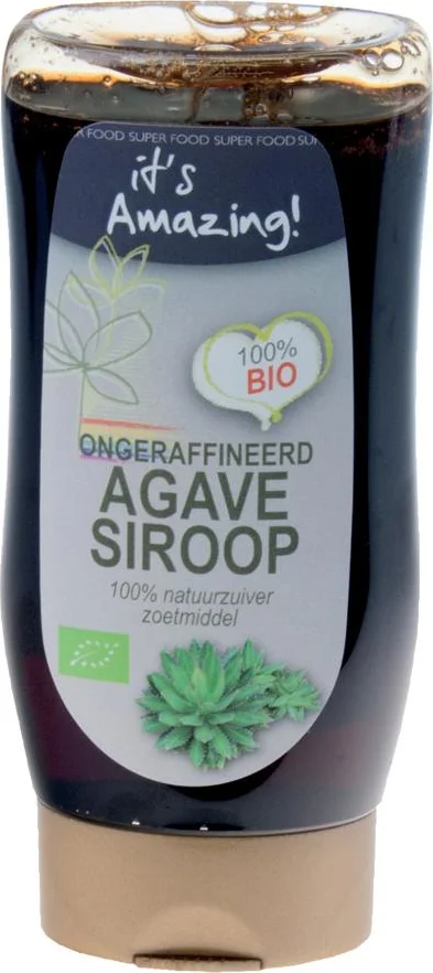 Its Amazing Agavesiroop Ongeraffineerd Bio 350GR