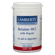 Lamberts Betaïne HCl met Pepsine Tabletten 180TB