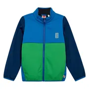 LEGO Kinder softshelljas (Blauw/groen, 110/116)