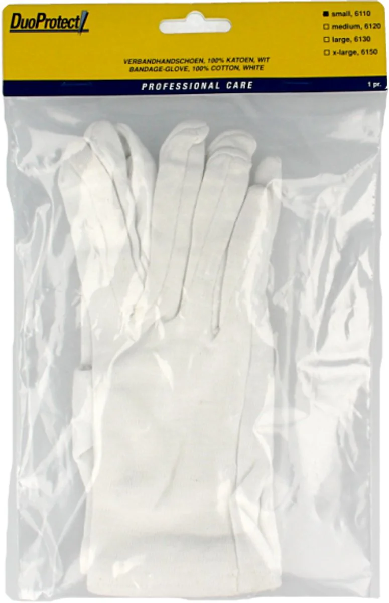 DuoProtect Handschoenen Katoen 1PR