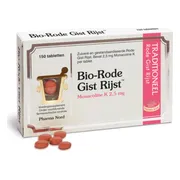 2x Pharma Nord Bio-Rode Gist Rijst 150 tabletten