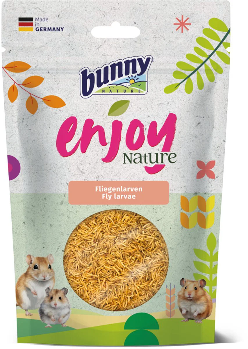 7x Bunny Nature Enjoy Nature Fly Larvae 40 gr