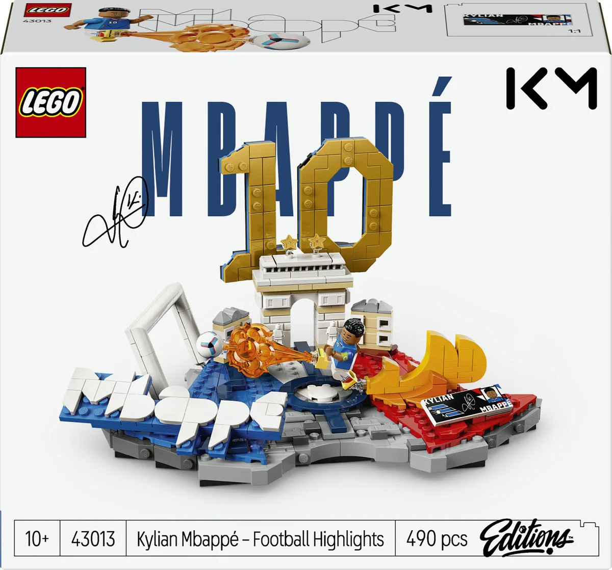 LEGO Editions Kylian Mbappé - Voetbalhoogtepunten 43013