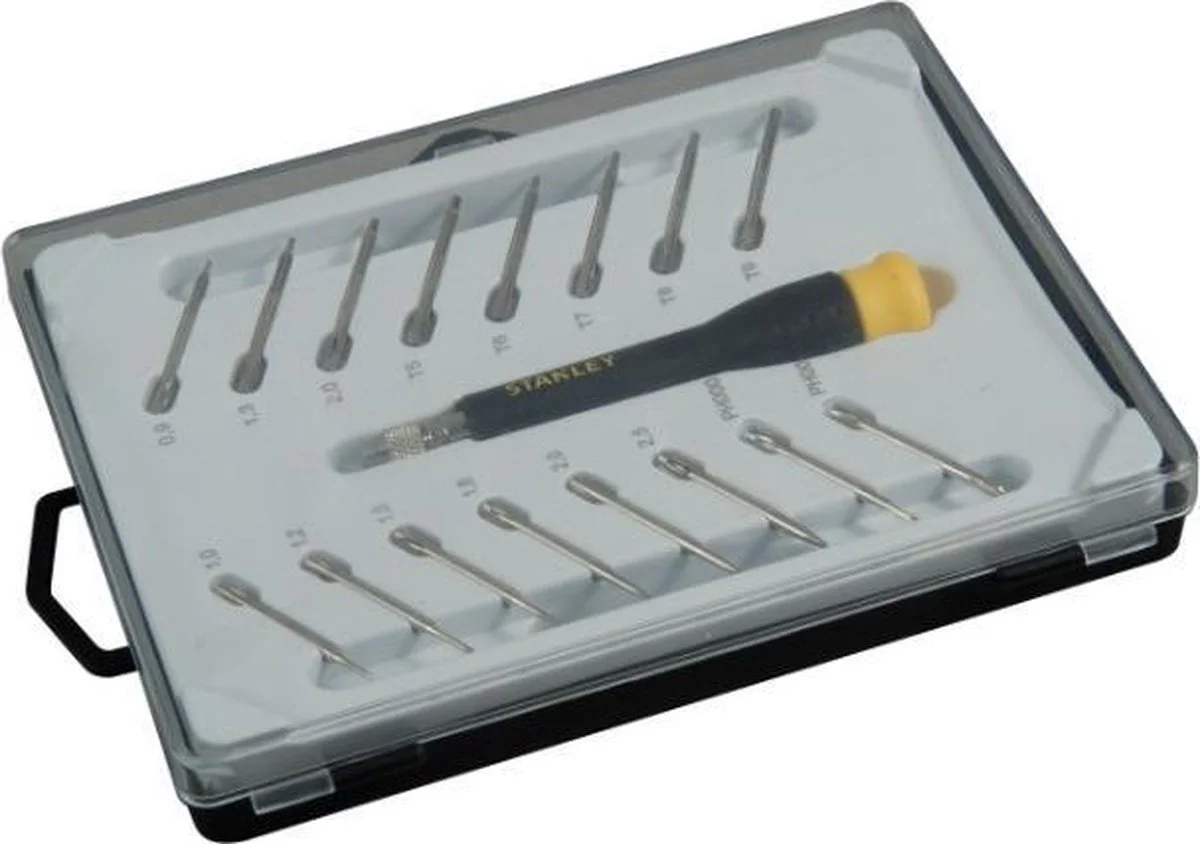 Stanley STHT0-62633 Precisieschroevendraaier Multibit 16-delig