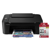 Canon PIXMA TS3750i + 1 set extra cartridges + fotopapier