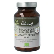 Its Amazing Kurkuma Zwarte Peper Tabletten 240TB