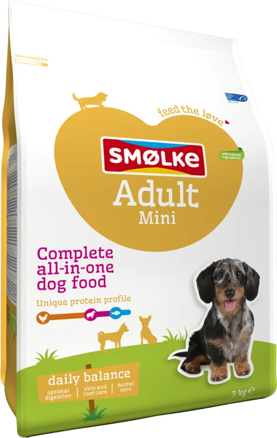 Smolke Hondenvoer Adult Mini 3 kg