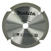 Makita Cirkelzaagblad voor Vezelcementplaat | Specialized | Ø 165mm Asgat 20mm 4T - D-72067