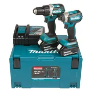 Makita DLX2189TJ Accu combiset 2-delig (DDF484 + DTD153) 18V 5.0Ah in Mbox