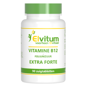 Elvitum Vitamine B 12 Extra Forte Zuigtabletten 90TB
