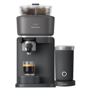 Philips Baristina Bean Swap BAR320/60 Zwart + Melkopschuimer