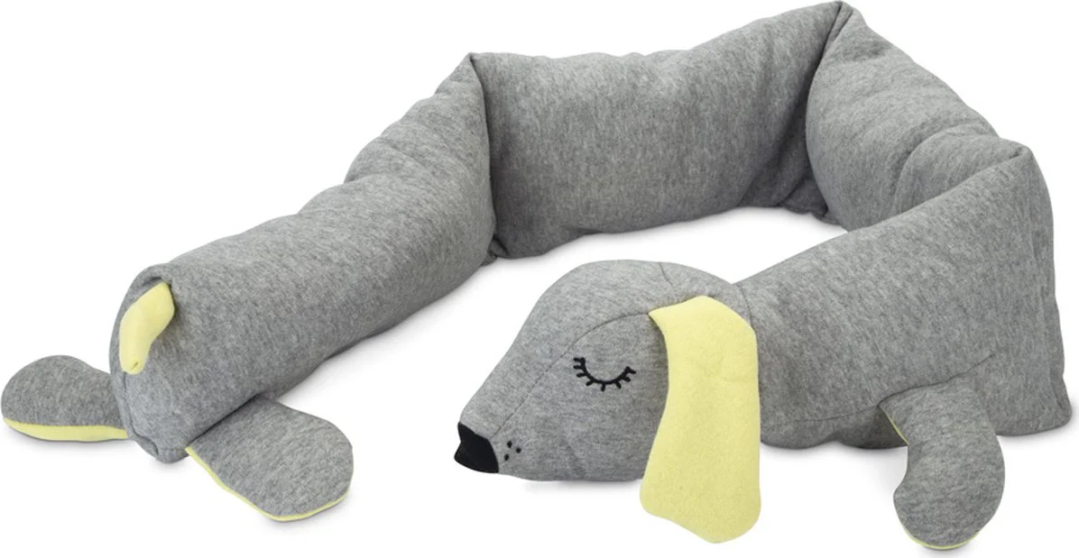 Beeztees Puppy Knuffel Cosy Doggy Grijs 120 x 12 x 9,5 cm