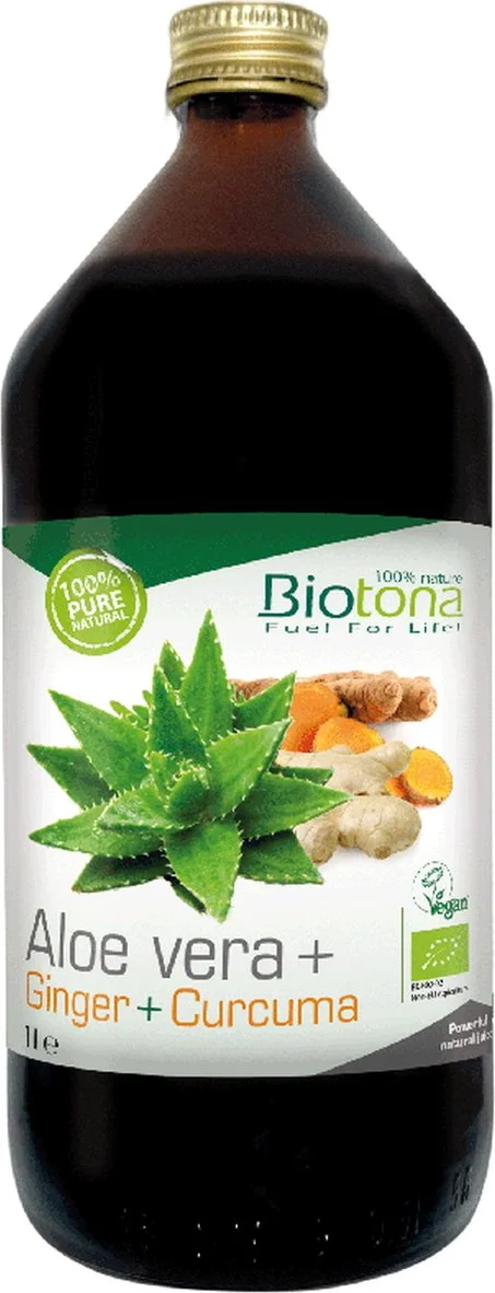 Biotona Aloe Vera + Ginger + Curcuma Sap Bio 1000ML