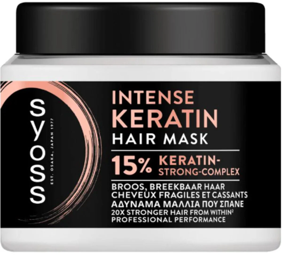 Syoss Intense Keratin Haarmasker 400 ml
