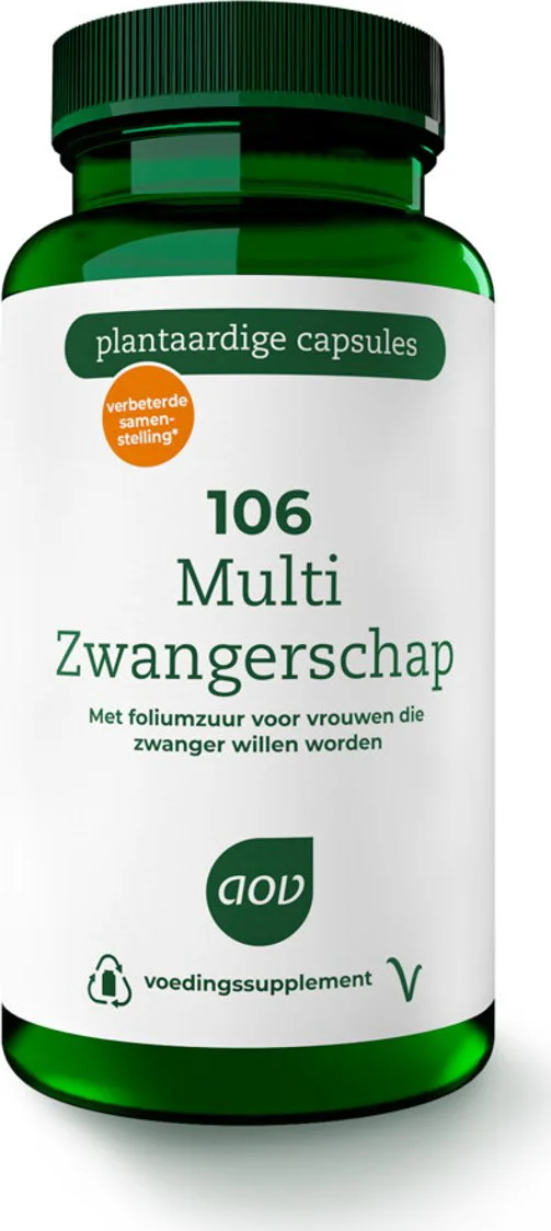 2x AOV 106 Multi Zwangerschap 60 vegacapsules