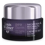 Louis Widmer Proderm Nachtcrème Rijke Textuur Ongeparfumeerd 50ml