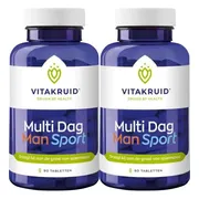 2x Vitakruid Multi Dag Man Sport 90 tabletten
