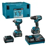 Makita DK0198G201 Accu combiset 2-delig (DF002G + TD003G) XGT 40V Max 2.5Ah in Mbox