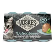 12x Voskes Tender Pieces Tonijn - Krab 6 x 25 gr