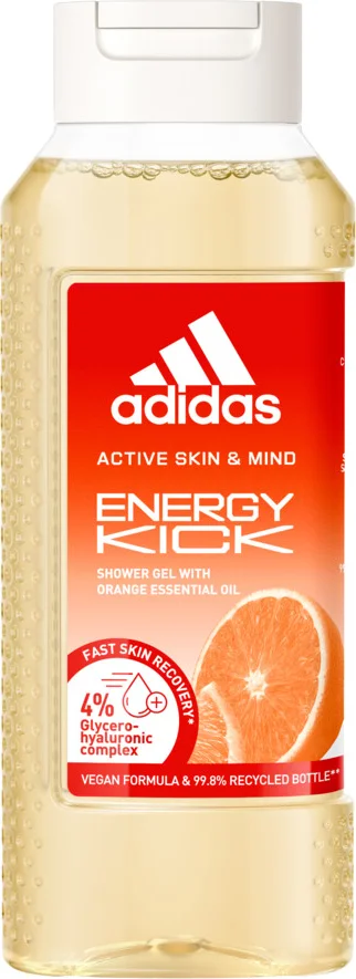12x Adidas Shower Gel Active Skin & Mind Energy Kick W 250 ml