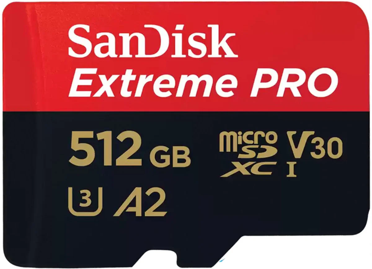 SanDisk MicroSDXC Extreme Pro 512GB 140MB/s