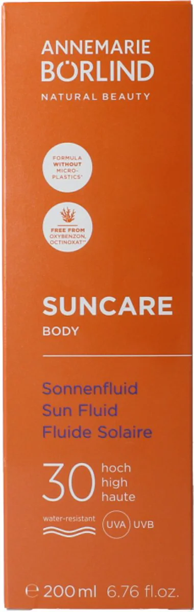 Annemarie Börlind Suncare Body Sun Fluid SPF30 200ML