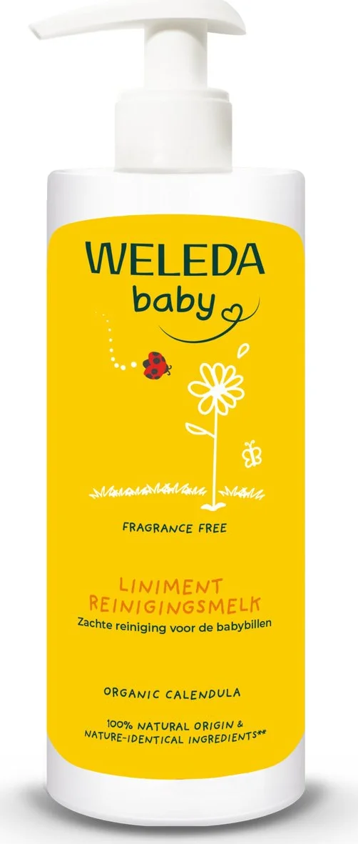 WELEDA Baby Calendula Liniment Reinigingsmelk 400 ml