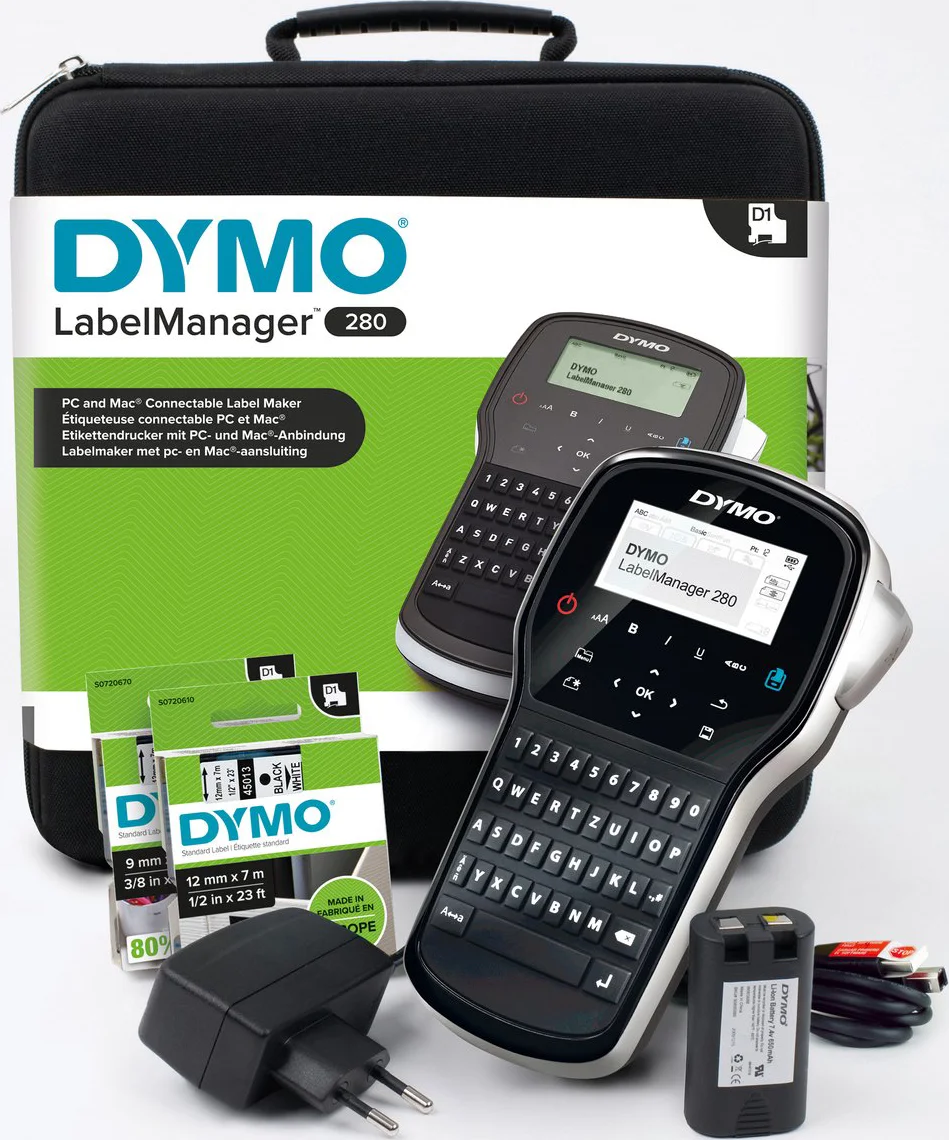 DYMO LabelManager 280 Case Kit Qwerty