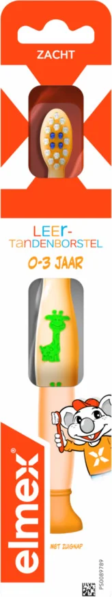3x Elmex Kinder Tandenborstel (0-3 jaar) Zacht