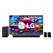 LG 65" 4K Smart UA75 + LG DS60TR