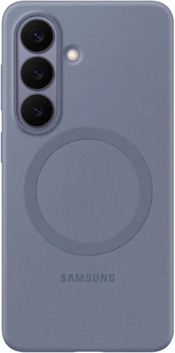 Samsung Galaxy S26 Plus Siliconen Back Cover met Magneet Paars
