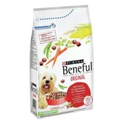 3x Beneful Hondenvoer Droog Original Rund - Groenten 1,4 kg