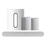 Sonos Ray Wit + 2x Era 100 Wit + Sub Mini Wit