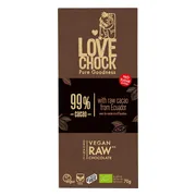 Lovechock Extreme Dark 99% Cacao 70GR