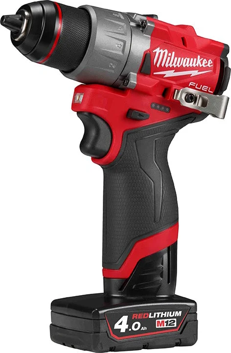 Milwaukee M12 FUEL™ FDD2-402X Accu schroefboormachine 12V 4.0Ah in HD-Box - 4933479874
