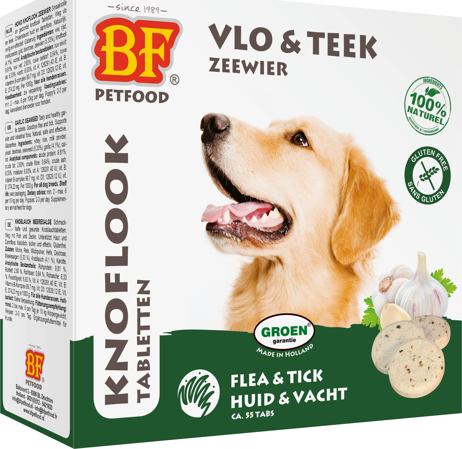 BF Petfood Hondensnoepjes Anti-vlo Zeewier 55 stuks