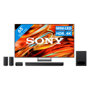 Sony Bravia 7 II True RGB 65" (2026) + Sony Bravia Theatre System 6 Zwart