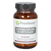Proviform L-Lysine 500mg & Cat's Claw Vegicaps 60VCP