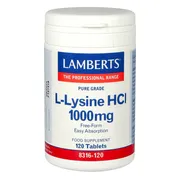 Lamberts L-Lysine 1000mg Tabletten 120TB
