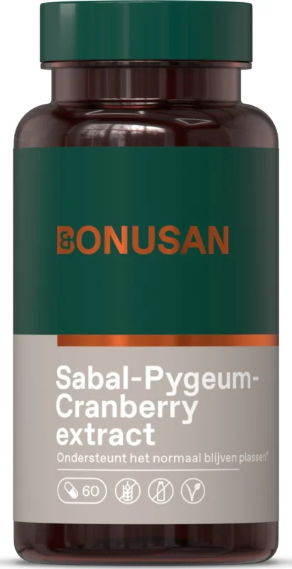 Bonusan Sabal-Pygeum-Cranberry Capsules 60CP