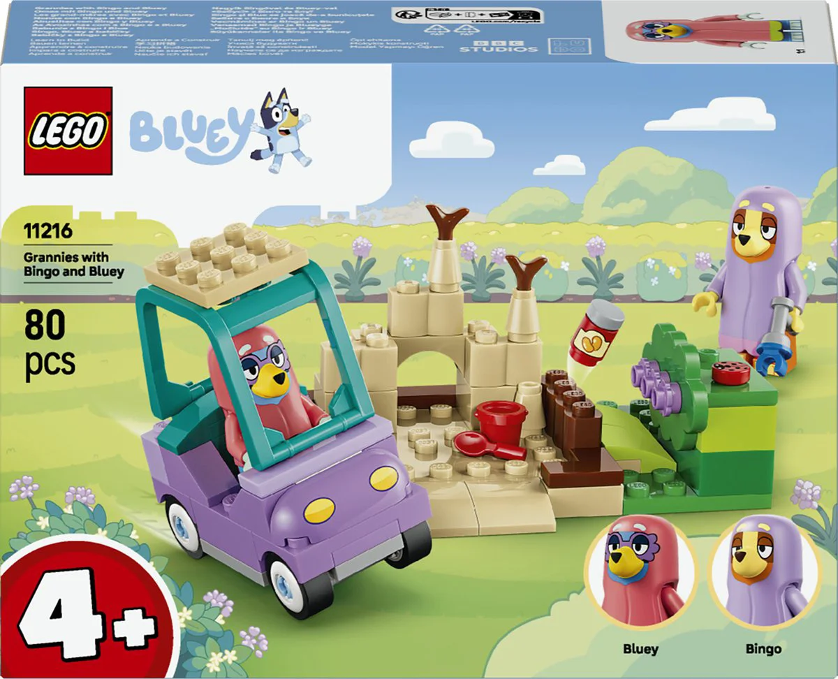 LEGO Oma's met Bingo en Bluey 11216