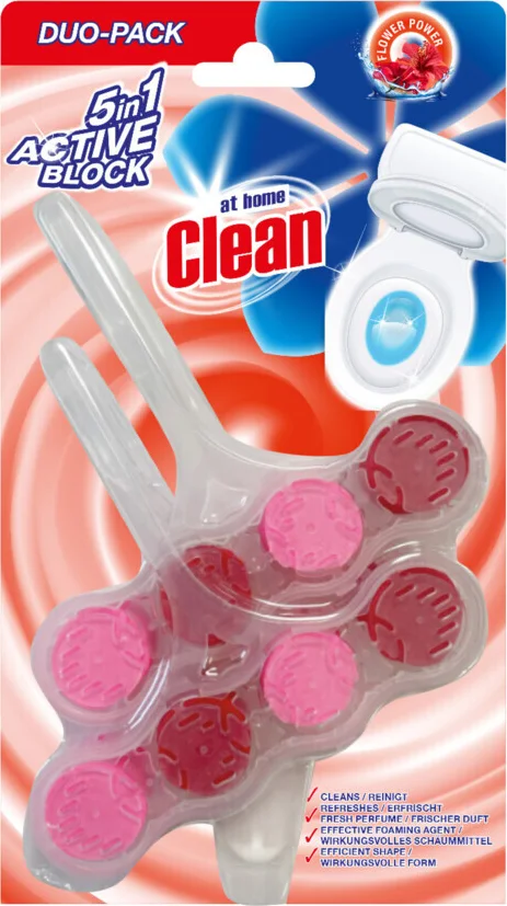 At Home Toiletblok Flower 2 stuks